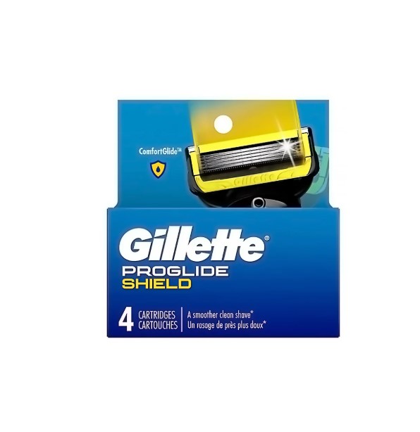 Gillette ProGlide Shield Razor Refills, 4 Cartridges